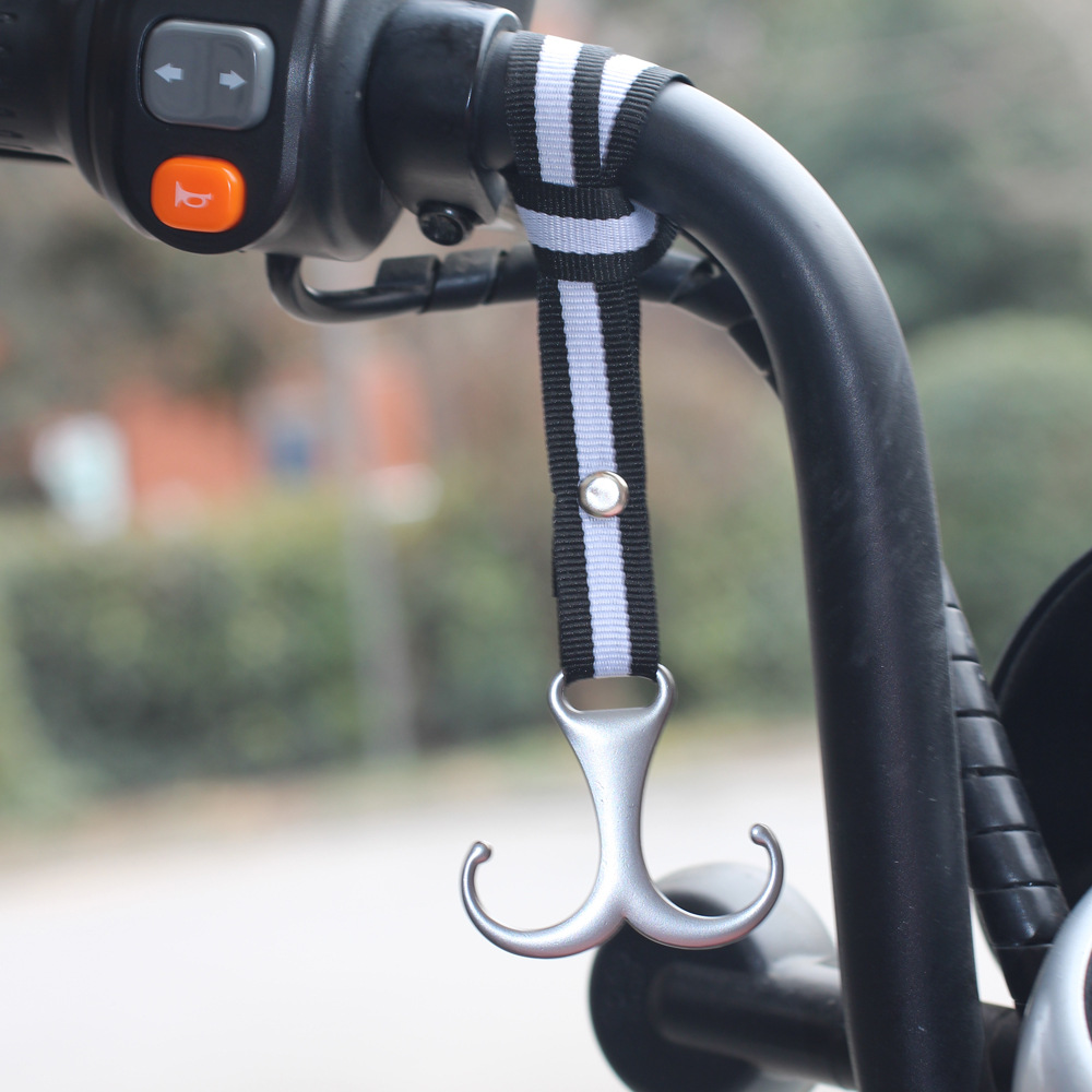 Gancho multifuncional de metal engrosado para motocicleta, triciclo eléctrico, venta al por mayor, nuevo, para compras y supermercado