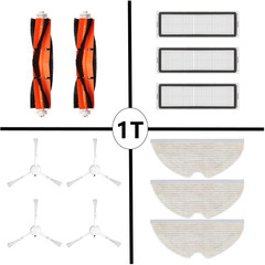 Applicable for Xiaomi Mi Home 1T Robot Vacuum Accessories Main Brush Side Brush Filter Cloth STYTJ02ZHM