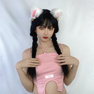 On Wednesday, an Adams anime wig black double ponytail air bangs headgear manufacturer in stock