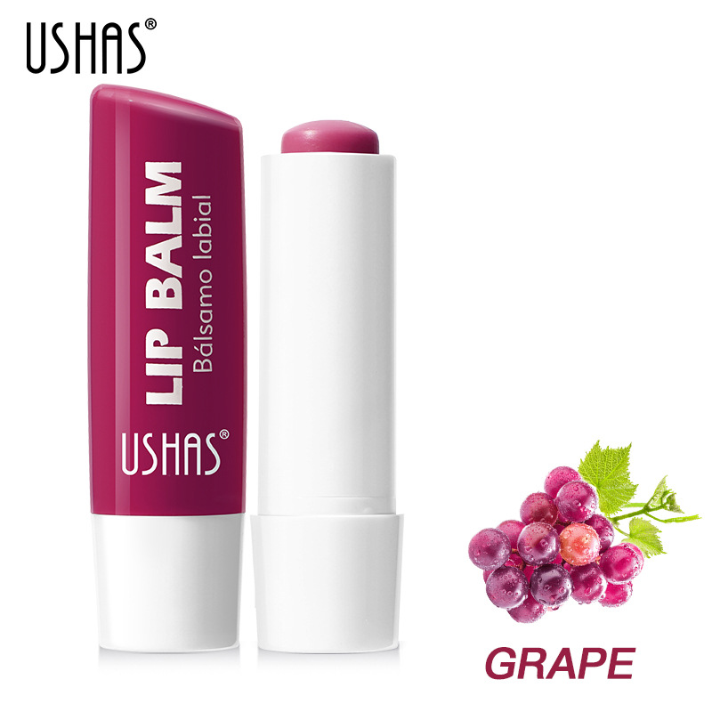 Bálsamo labial de venta caliente transfronterizo de USHAS Bálsamo labial en caja Hidratante e hidratante para reducir las líneas de los labios Mascarilla de labios explosiva image 16