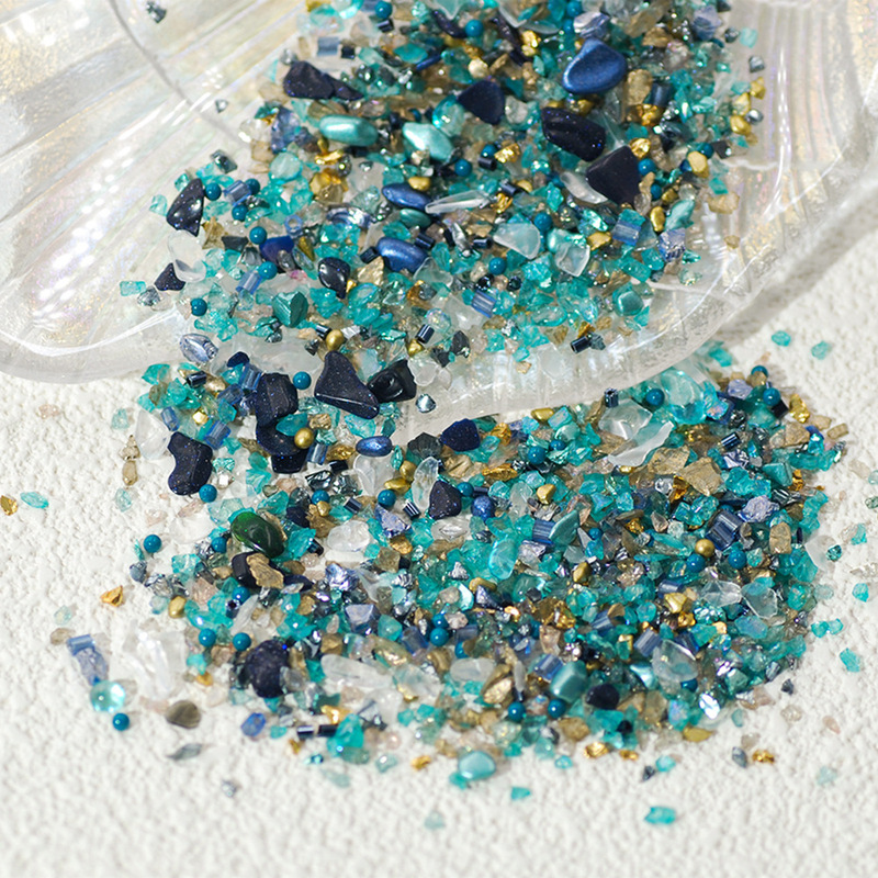 Antique nail jewelry natural gravel material bag Jade accessories small red book explosions mixed nails 301-340