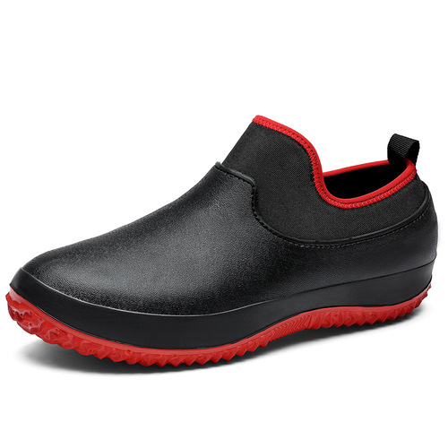 Eva rubber shoes, large size men and women's rain shoes, non-slip and wear-resistant fishing chef shoes, water shoes, rain boots, men's shoes
