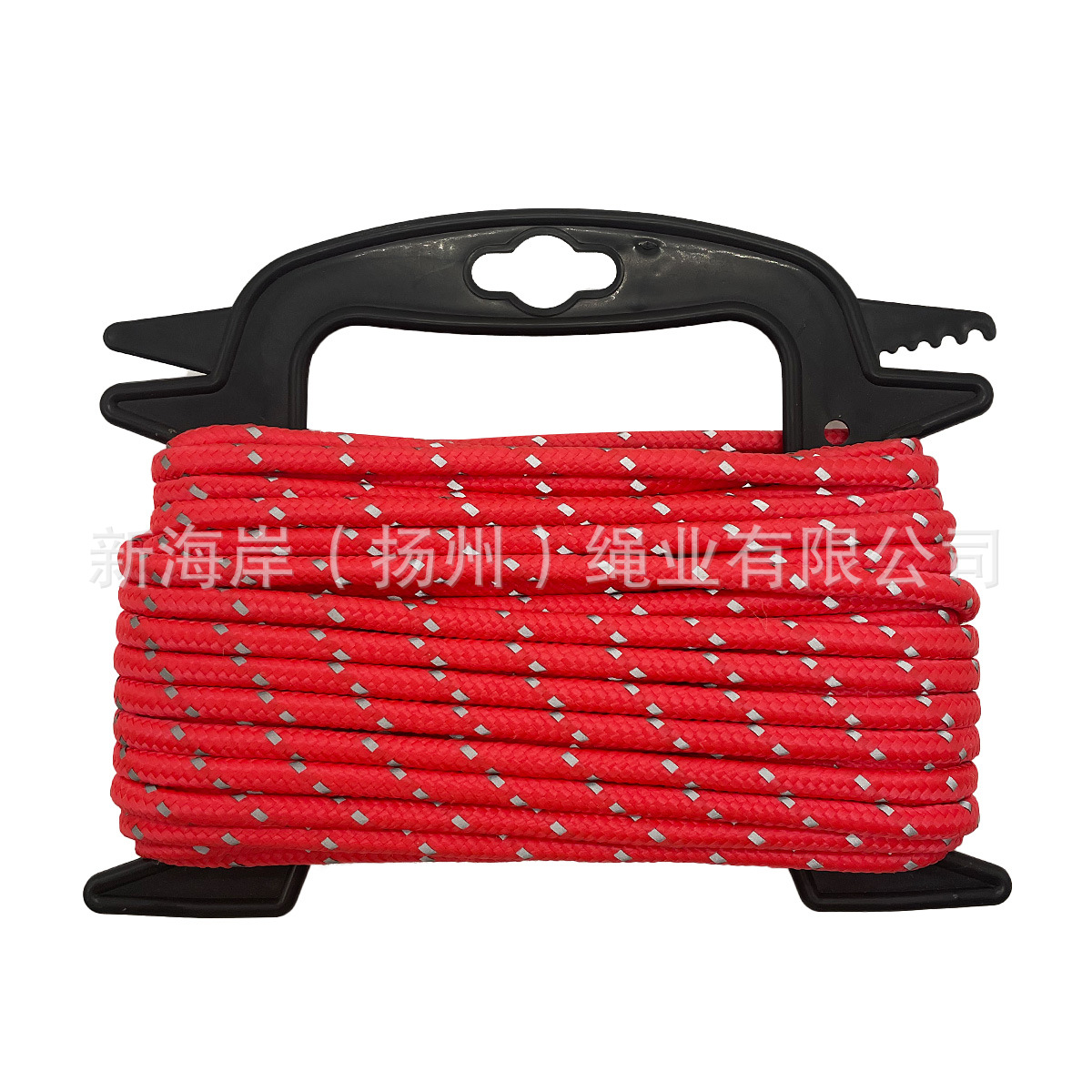 专业厂家老虎架包装4.7mm*15m涤纶丙纶内芯无纺布混纺捆扎绳pp