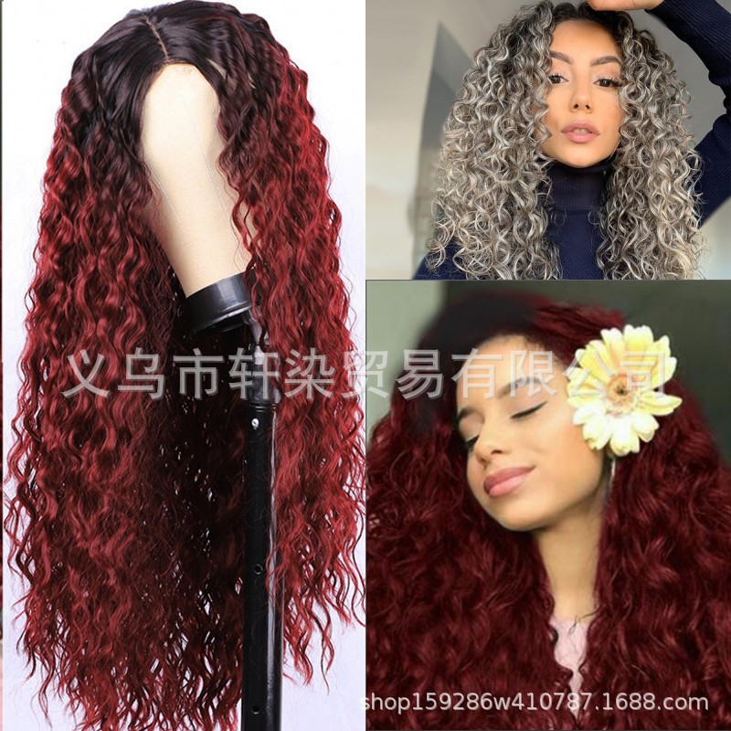 wig with hair parting