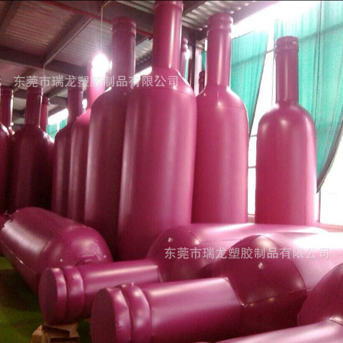 PVC充气饮料罐子广告模型 充气广告瓶子 充气可乐罐来图来样订作