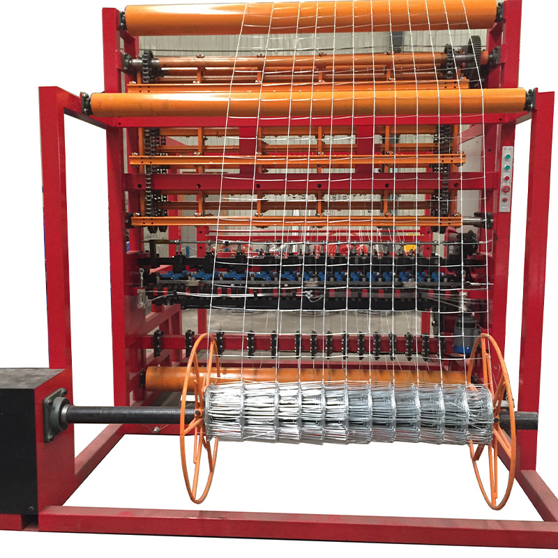[Suministro de fábrica] automática de ganado cerca tejer máquina zoológico cría red máquina de pasto cerca red