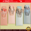 Handheld brush for traveling, 8 pieces, wide color palette