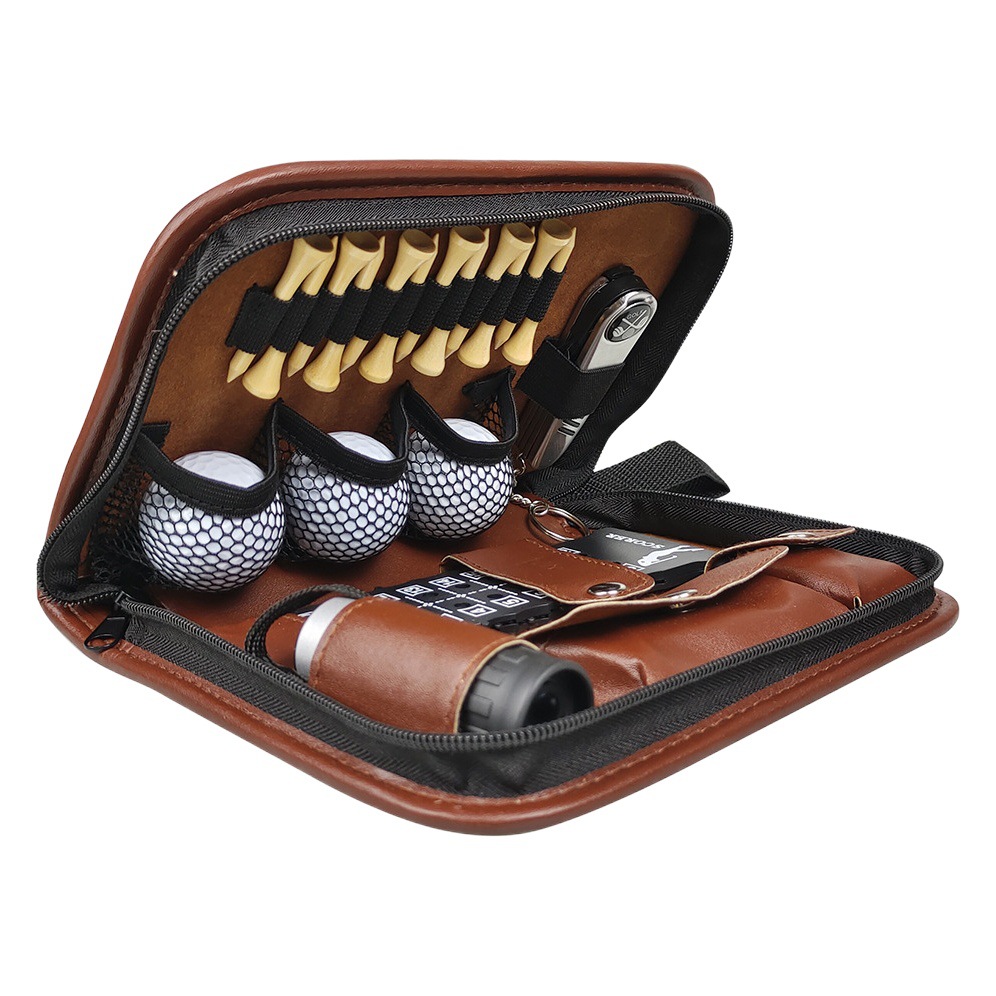 Transfronteriza Venta caliente multifuncional golf accesorios bolsa fácil de llevar bolsa de almacenamiento telescopio tablero de puntuación