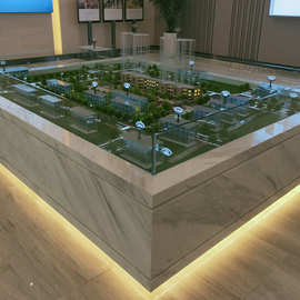 楼盘沙盘模型制作 地产建筑沙盘模型 小区绿化设施房地产楼盘模型