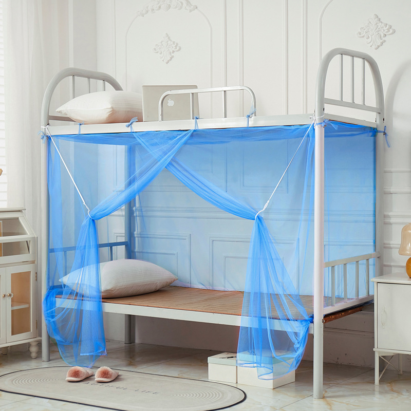 Azul [gancho de barraca grátis + corda] / 90x190cm [altura 160cm±5cm]