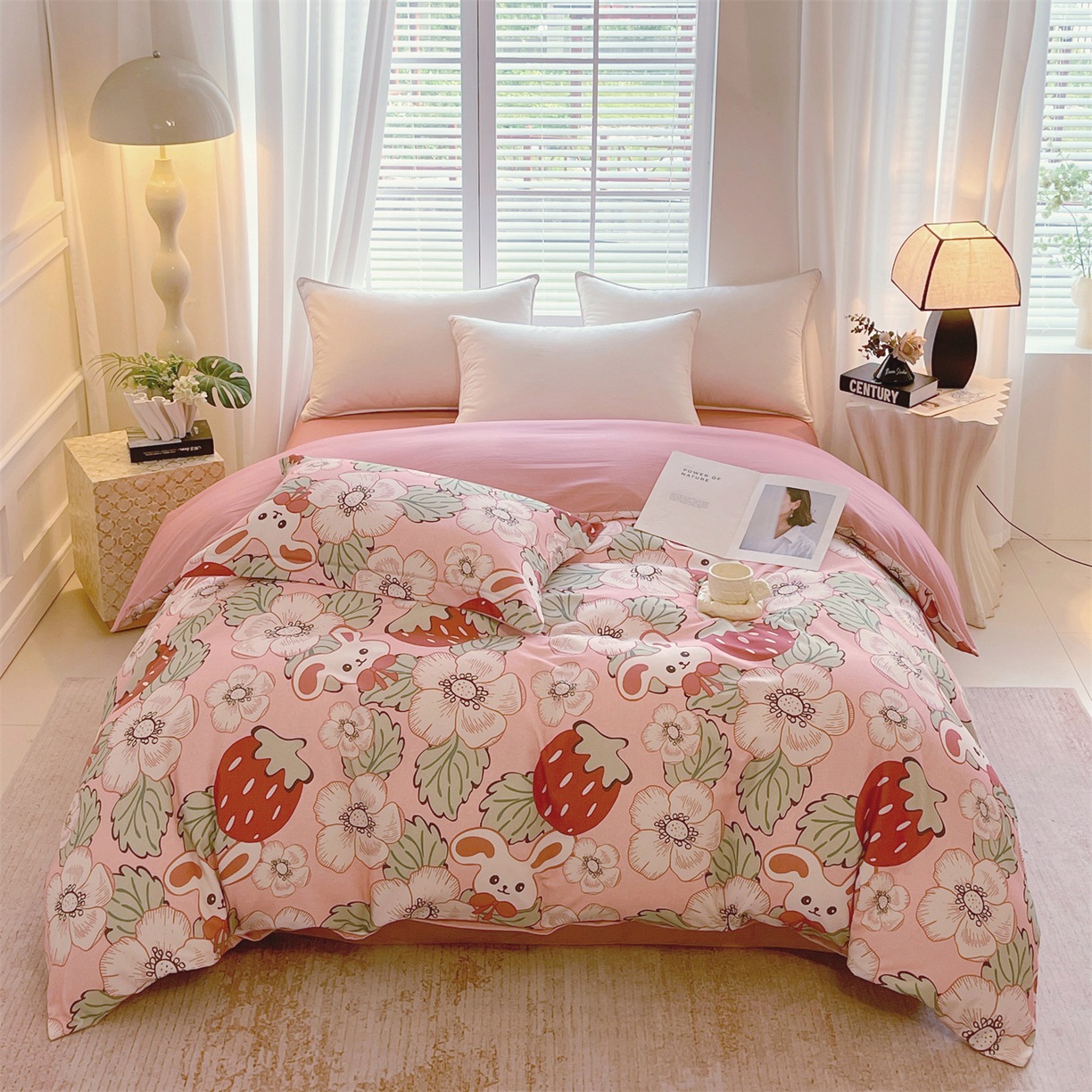 Nueva cubierta de edredón de estilo chino una sola pieza para comprar una sola pieza más gruesa de lana molida otoño invierno calor al por mayor cubierta de edredón de algodón una sola pieza