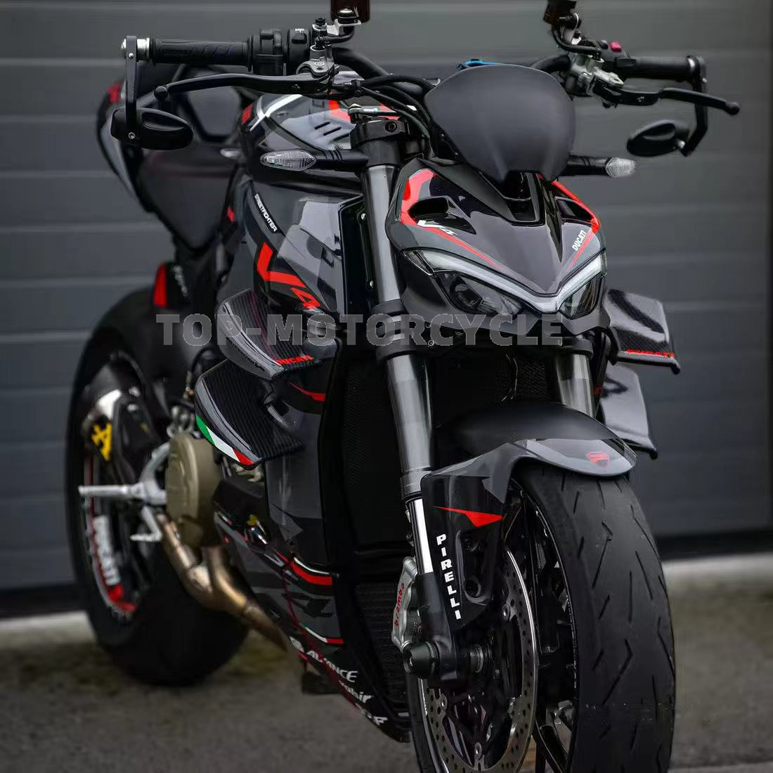 Suitable for Ducati Streetfighter V4V4S Motorcycle Front Windshield 2020-2024