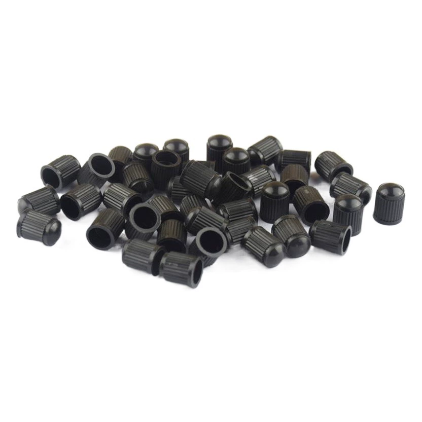 В наличии Автомобильная велосипедная шина черный пластиковый колпачок клапана Пылезащитный колпачок