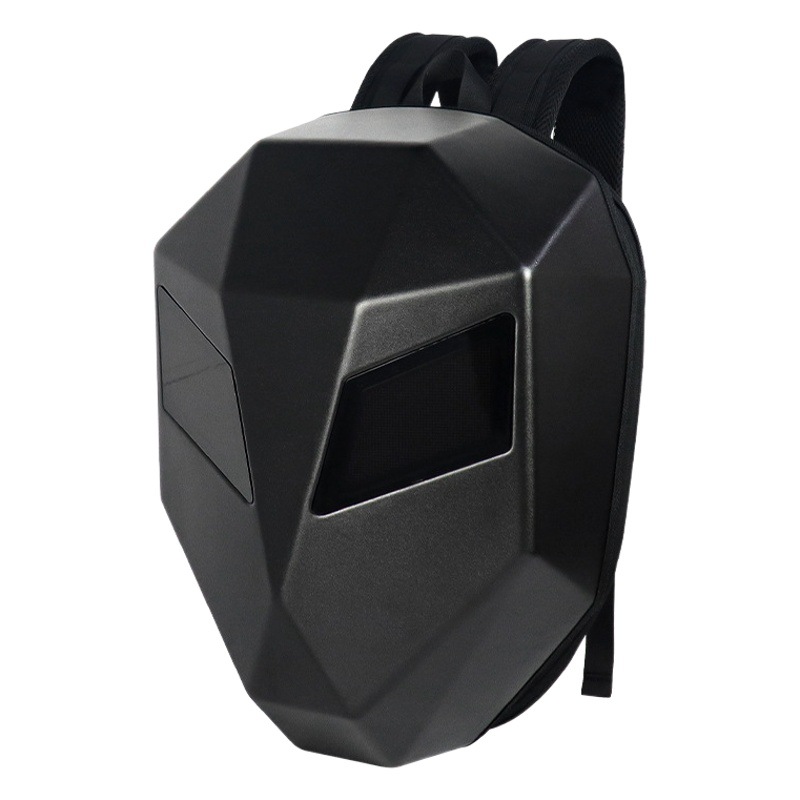 Loy Iron Man Mochila de motocicleta LED luminoso impermeable motocicleta de ciclismo bolsa de casco color de investigación mochila hombres y mujeres