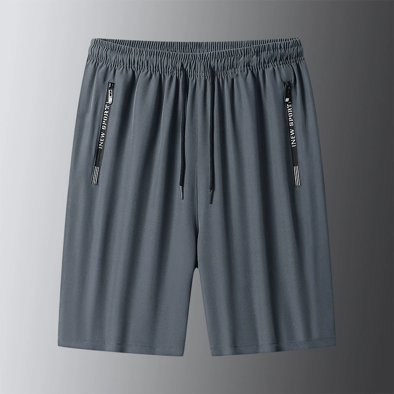 Шорты большого размера мужские летние виды спорта свободные ультратонкие беговые укороченные брюки тренда тонкая молодежная мужская одежда