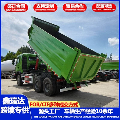 Direct from the manufacturer: HOWO dump truck for road infrastructure and sand/gravel transportation, HOWO large-capacity heavy-duty tipper truck