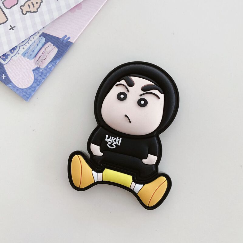 漫画卸売かわいい伸縮トロリー猫電話ケースアクセサリー装飾デスクトップ自己粘着ステッカー兼用スタンドイン|undefined