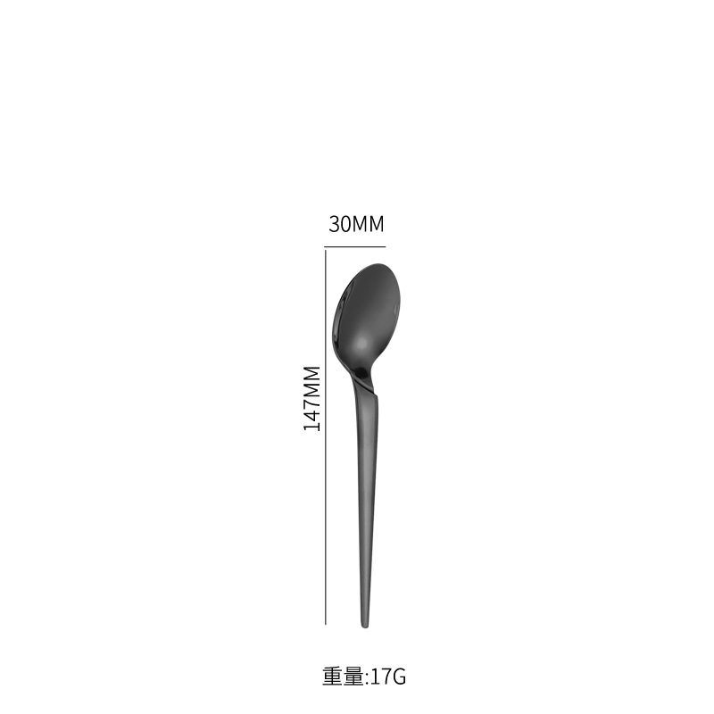토치 티스푼-블랙