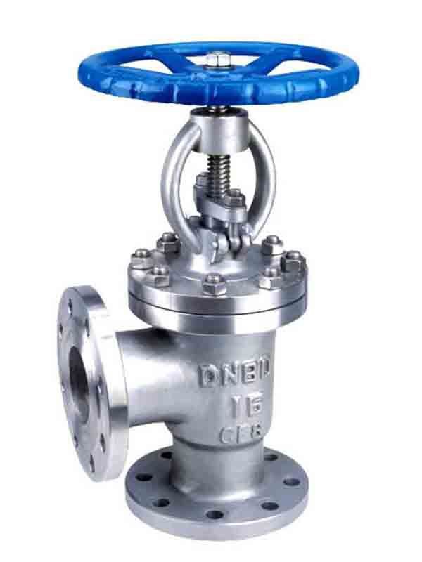 厂家直供；不锈钢角式法兰截止阀 法兰直角阀