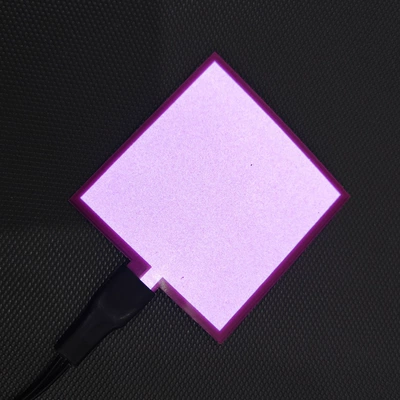 Light Sheet Ultra-Thin Light Board | Cold light sheet - 5cm5cm-purple-with-battery-box-bring-your-own-battery