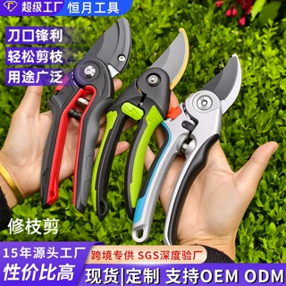 园艺剪刀修枝剪果树修剪利器粗枝省力SK5锋利花枝剪摘杨梅神器