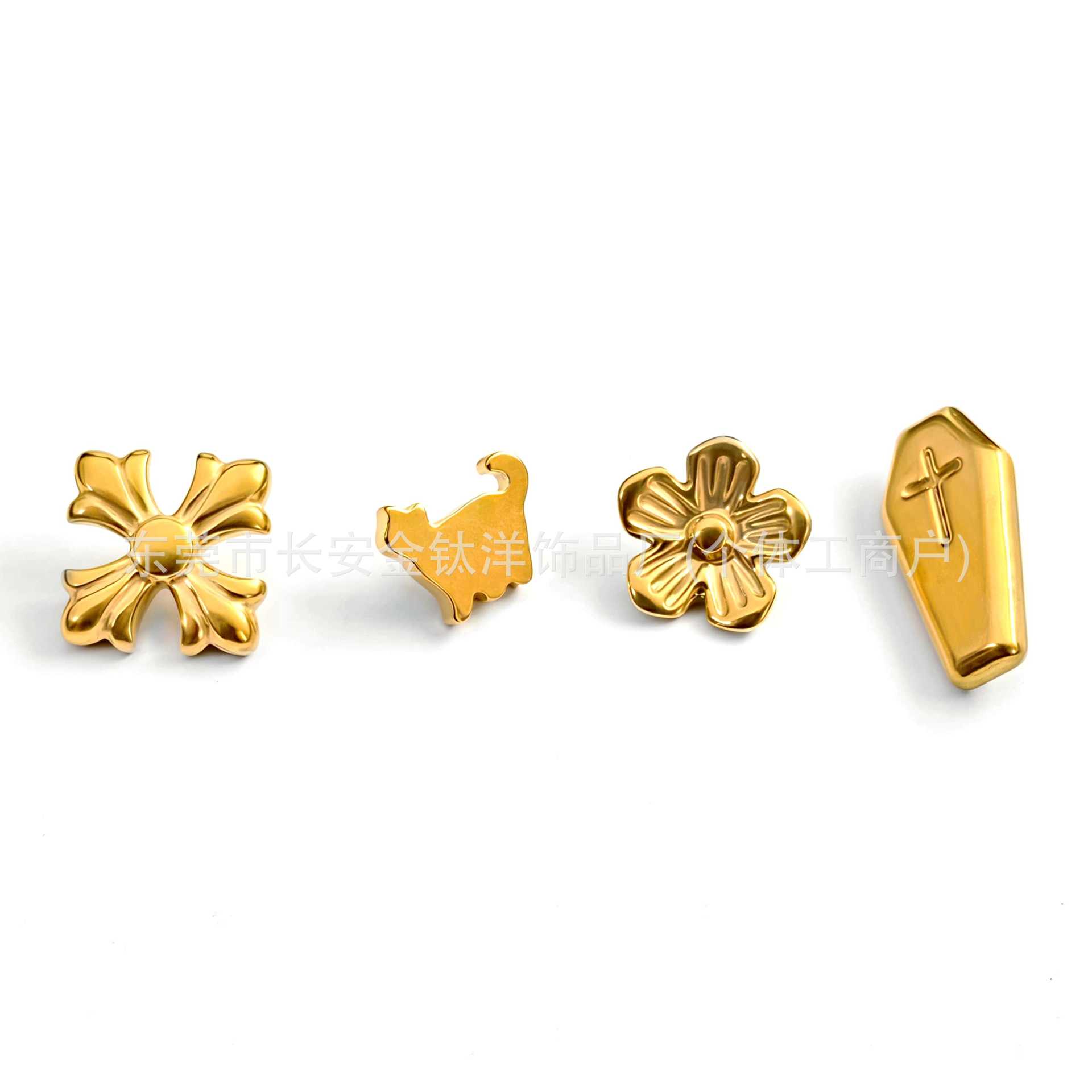 Labret piercing jewelry detail image