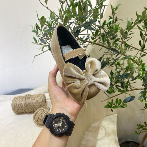 Autumn/Winter Fleece Lined Girls' Shoes  Korean Version New Fashion Princess Shoes for Girls and Babies Warm Dual-Lined Shoes