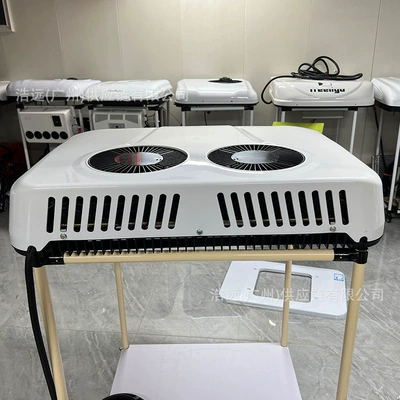 Pump Type Parking Air Conditioner: Automotive air conditioning - 24v-dual-fan-brush-motor-rotor-compressor-integrated-air-conditioner-eac0027824-2