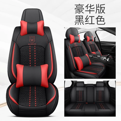 cover 5 seats, Four Seasons Pad - black-and-red-deluxe-version-3