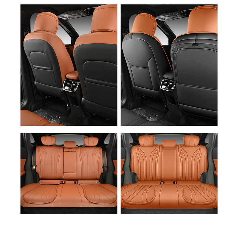 26 Models of Fifth-Generation Tiggo 8 Special Car Seat Covers, All-Season Universal Full-Cover Leather Perforated Breathable Seat Covers