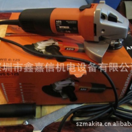 现货批发德国 AEG 磨光机 WS6-125