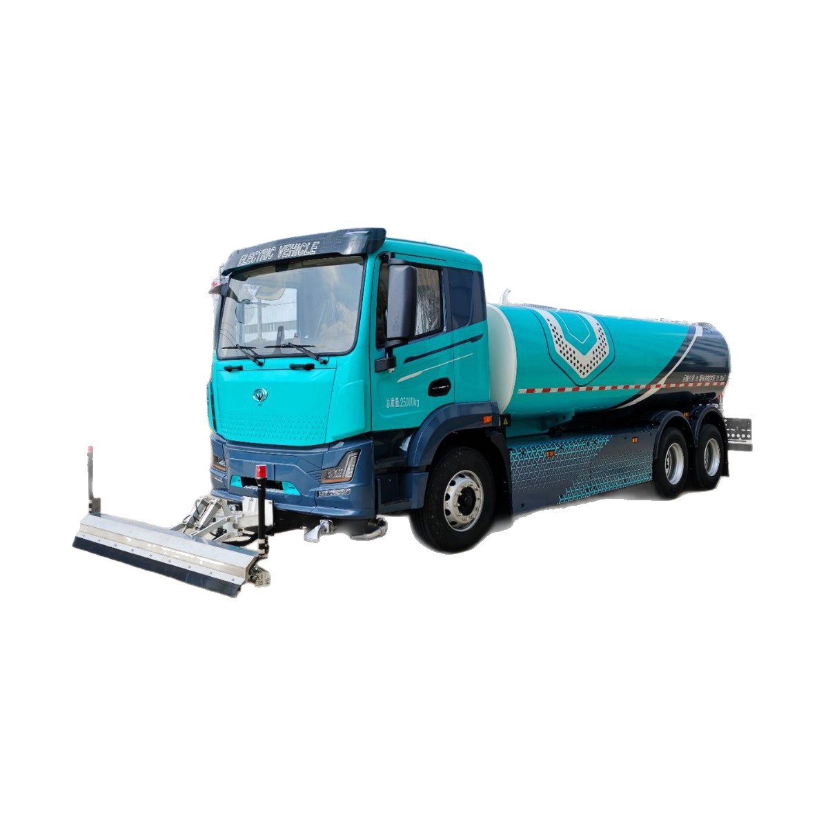 Chengli New Energy Spraying Truck 17-Cubic-Meter Pure Electric Road Water Spraying and Dust Suppression Truck for Municipal Sanitation Government Bidding