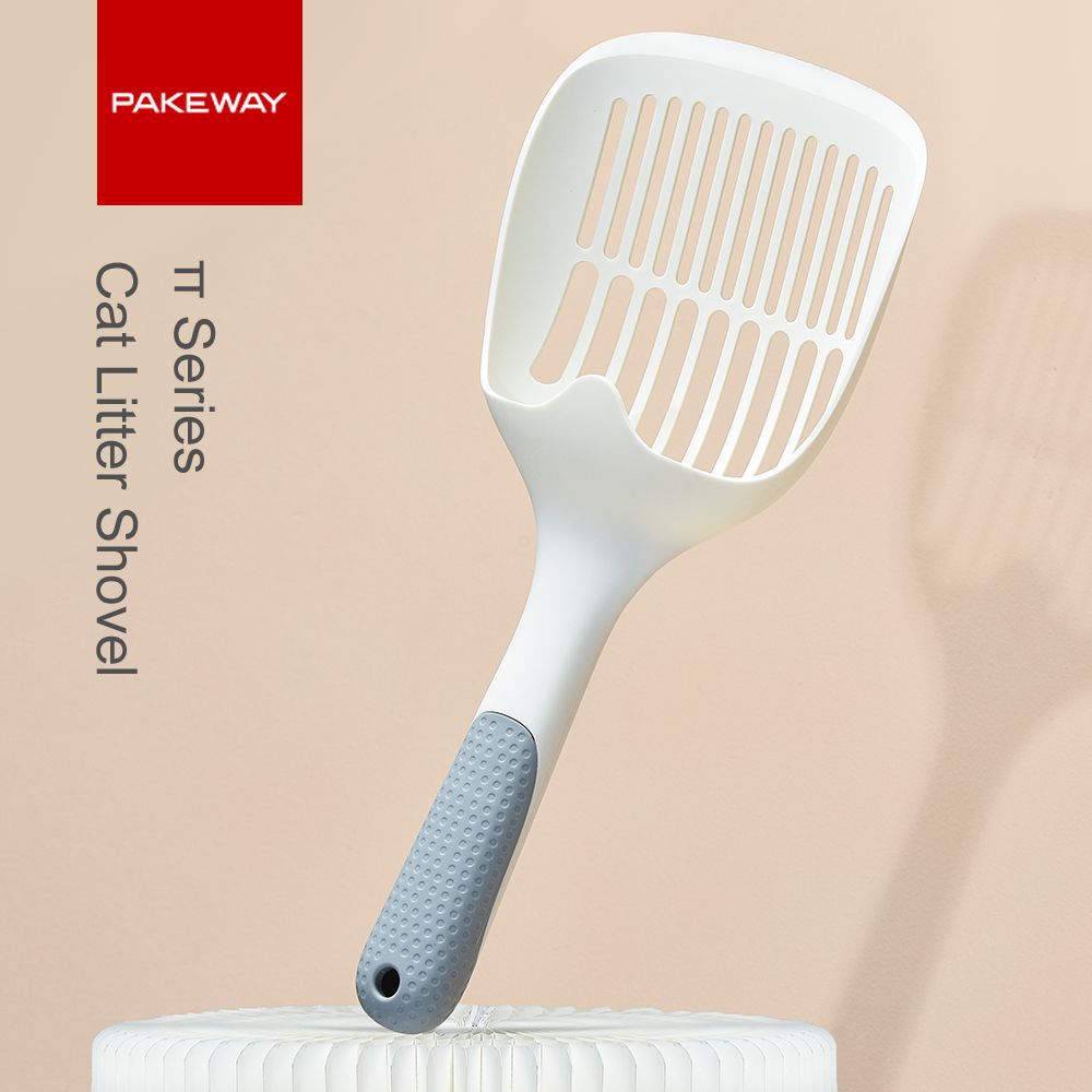 Suministros para mascotas Amazon nuevo gran agujero fino gato arena pala simple gato mierda pala de limpieza gato arena pala al por mayor