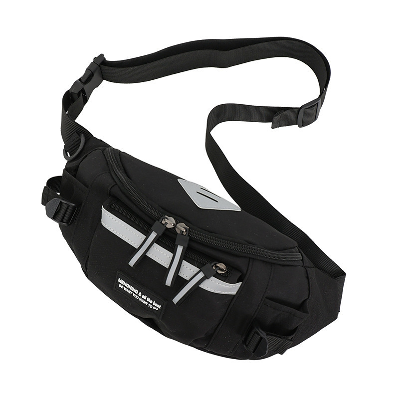 Bolso bandolera para hombre, estilo japonés de ropa de trabajo, riñonera deportiva, nuevo bolso de hombro y pecho versátil, informal y moderno para estudiantes y ciclistas, para mujer.