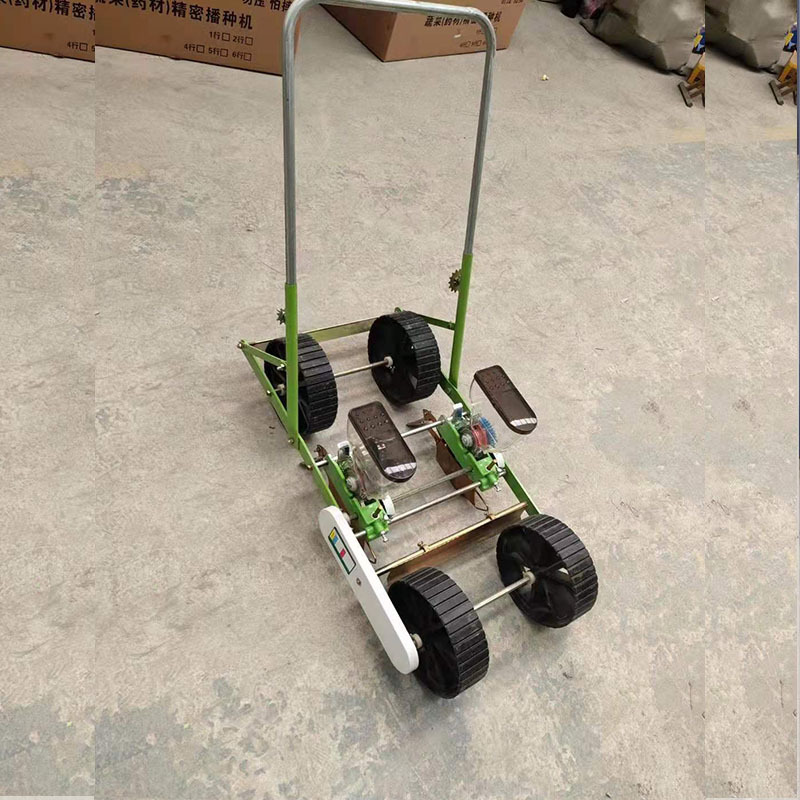 双排汽油蔬菜播种机 上海青大头菜精播机 茼蒿菠菜点播机