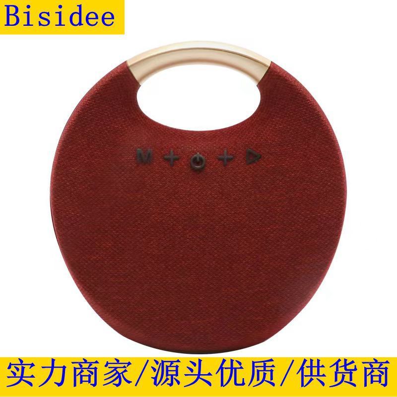 New Tws Portable Bluetooth Speaker Portable Fabric Desktop Small Speaker Export Popular Mimini Subwoofer