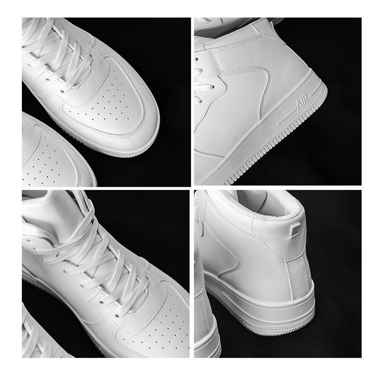 Automne et hiver haut de gamme version coréenne tendance sport 2024 nouvelle planche hommes décontracté polyvalent blanc chaussures hommes_voghion.com