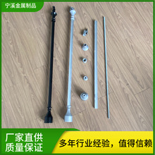 法式复古楼梯扶梯铁艺栏杆别墅复式铝合金自建房扶手护栏