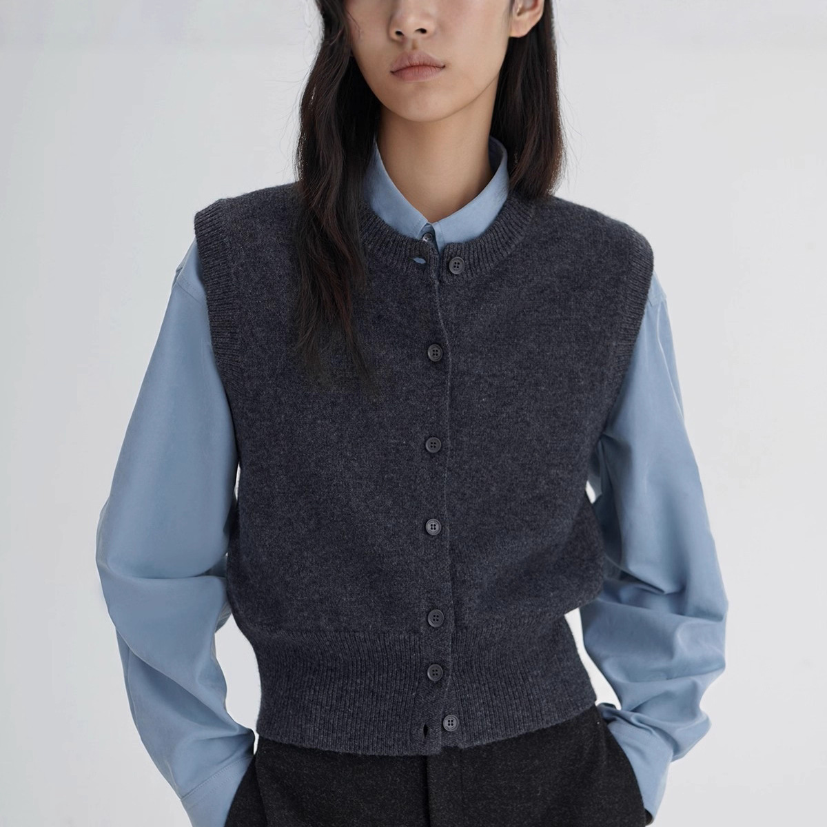 HAVERICE Restaurant - Blended High-IQ College Style Bella-inspired Versatile Knitted Vest