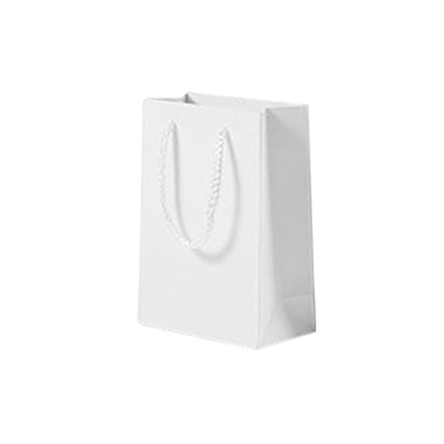 Vertical white cardboard packaging bags, clothing handbags, gift bags, jewelry glasses paper bags, handbag wholesale