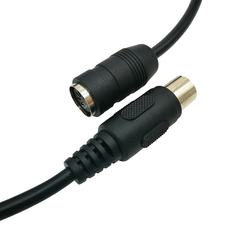 工厂批发大DIN 5PIN公转母音视频延长线 大DIN智能家居设备电源线