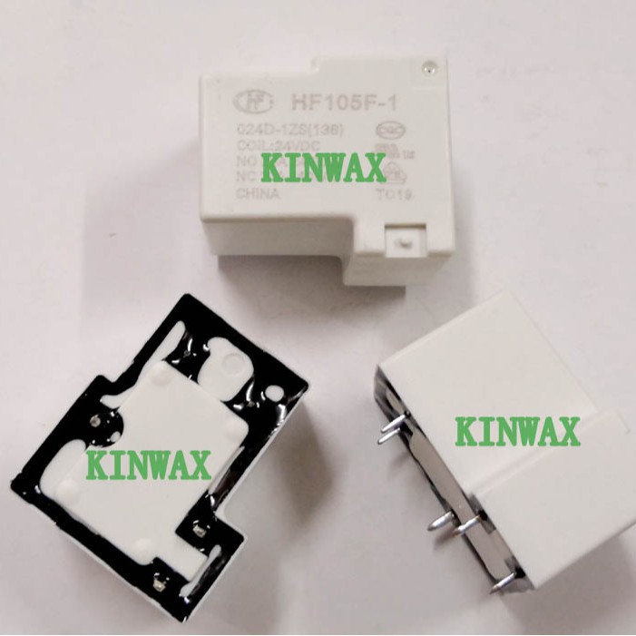 HF105F-1/277AT-1DF 继电器一组常闭4脚30A240VAC线圈电压