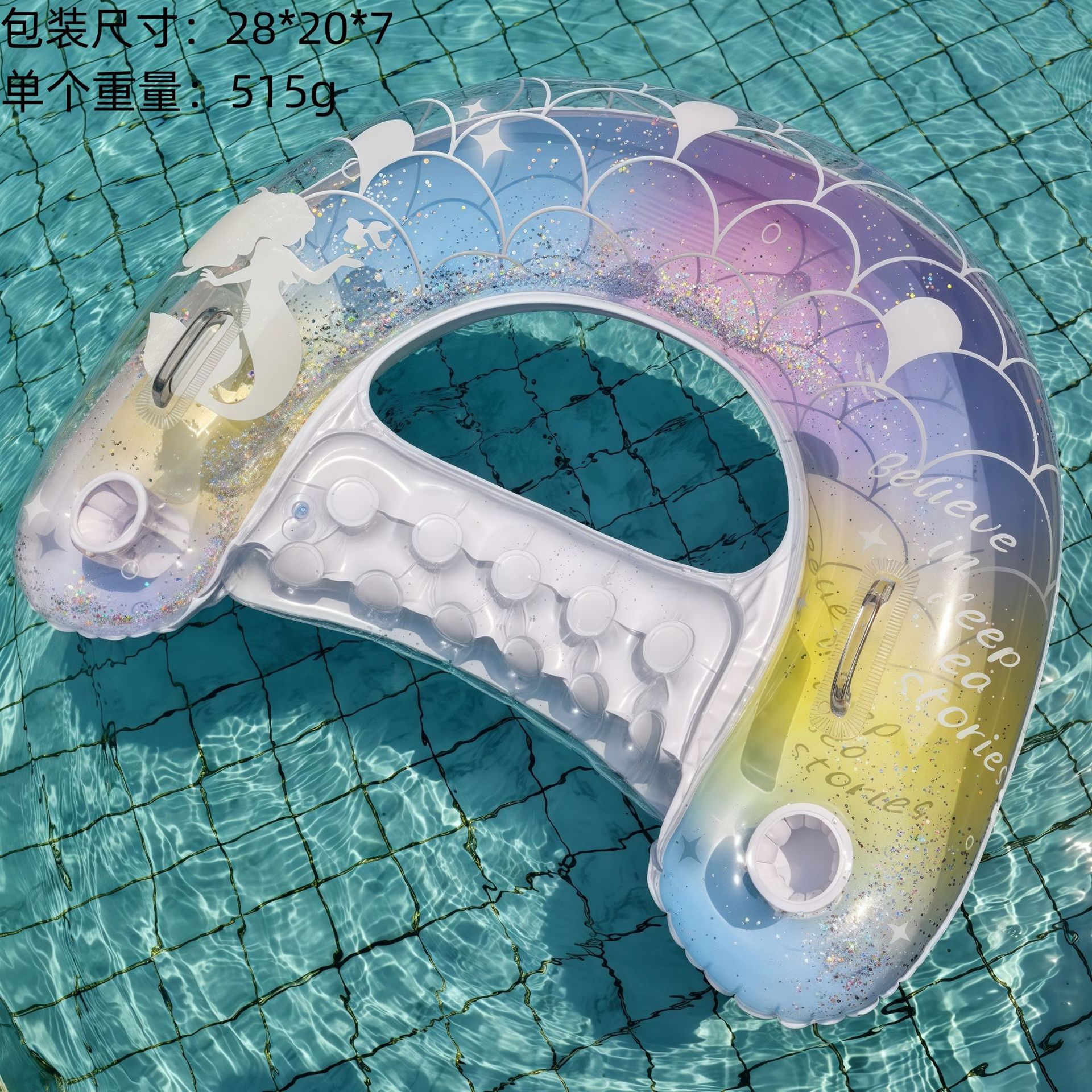 4管クロスボーダー熱売エアハンモック水上遊戯寝椅子浮床直売帯網折り畳み背もたれ浮き爆発