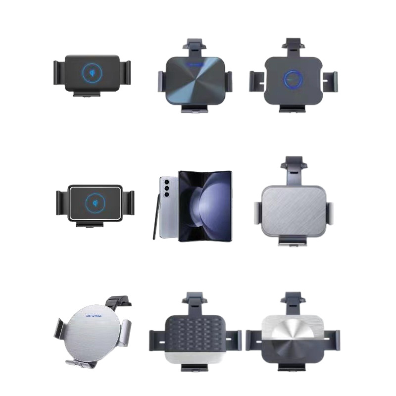 Exclusivo transfronterizo para Samsung Z fold6 Xiaomi Huawei vivo pantalla plegable soporte de carga inalámbrica para automóvil