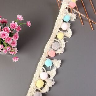 ��ɫ���L4.5cm�ֹ�ë�����K���b�o���������diy��߅���Sɫ�޾�