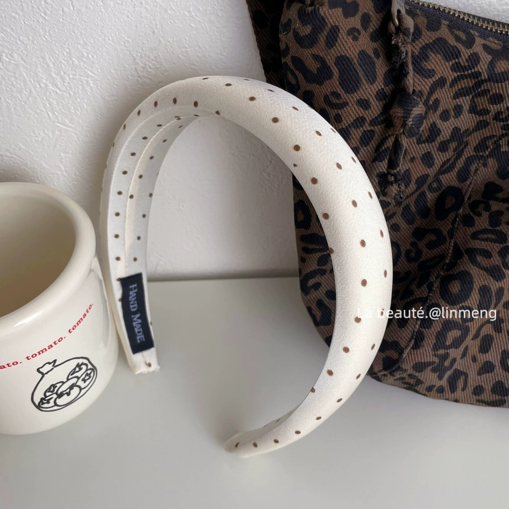 Ободок (стиль Chanel) — черная лента и широкий палитра цветов, элегантный корейский дизайн
