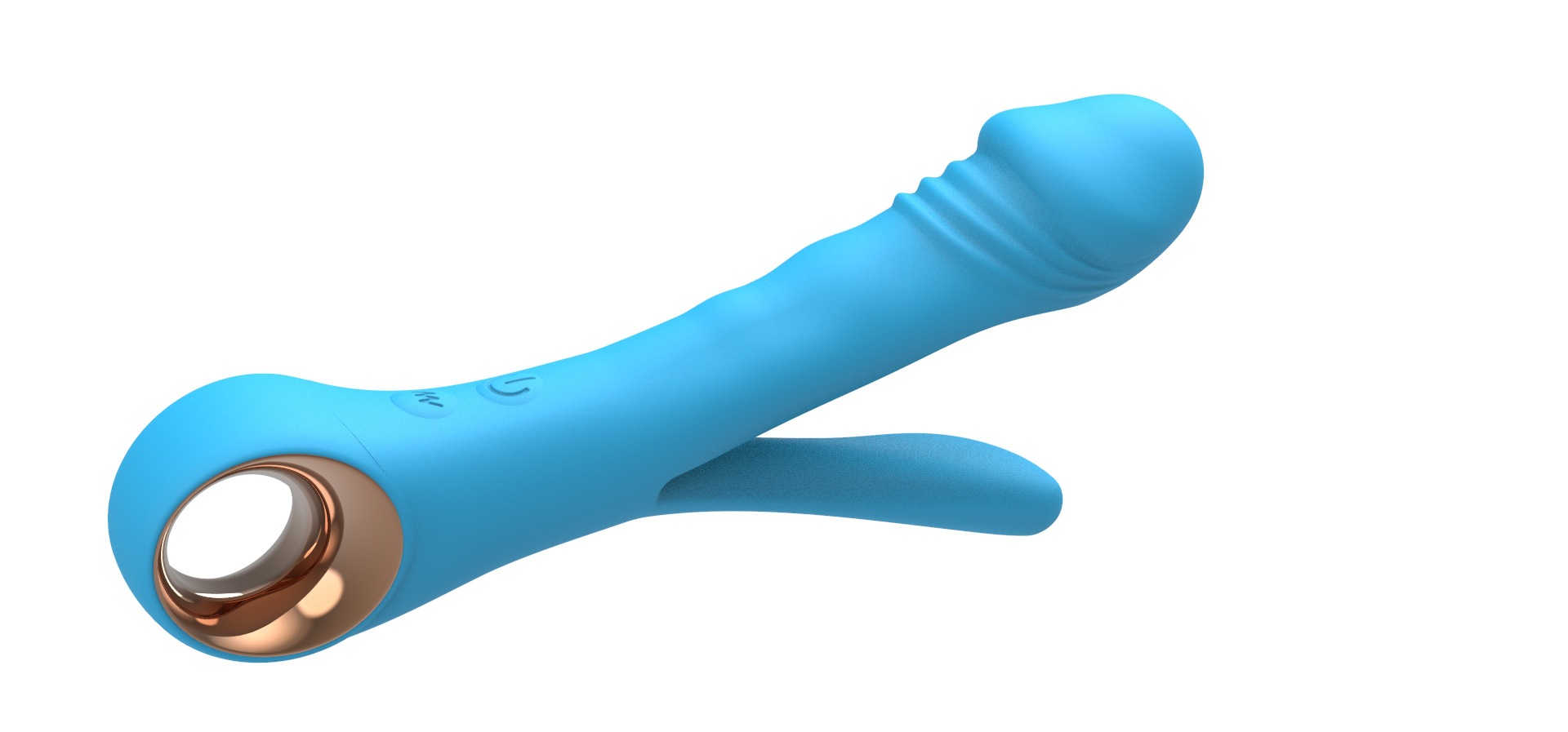 Weiblicher Dildo, gegabelter Stab, G-Punkt-Vibrationsstab mit Doppelkopf, AV-Massagestab, Masturbationsgerät für Erwachsene_voghion.com