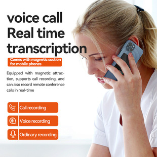 Cross-Border New Model A3P with Screen Ai Recorder Chatgpt Intelligent Transcription Translation Recorder App Control Recording