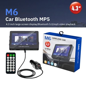 4.3 düym böyük ekranlı Car Bluetooth MP5 pleyer, TF kart USB oxutma