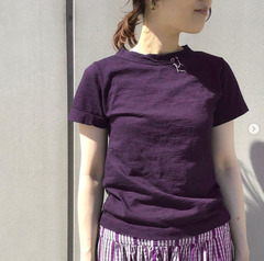 夏のカジュアルカラー刺繍半袖tシャツレディース6色入快適純綿アウトドアcc45カラー刺繍半袖t